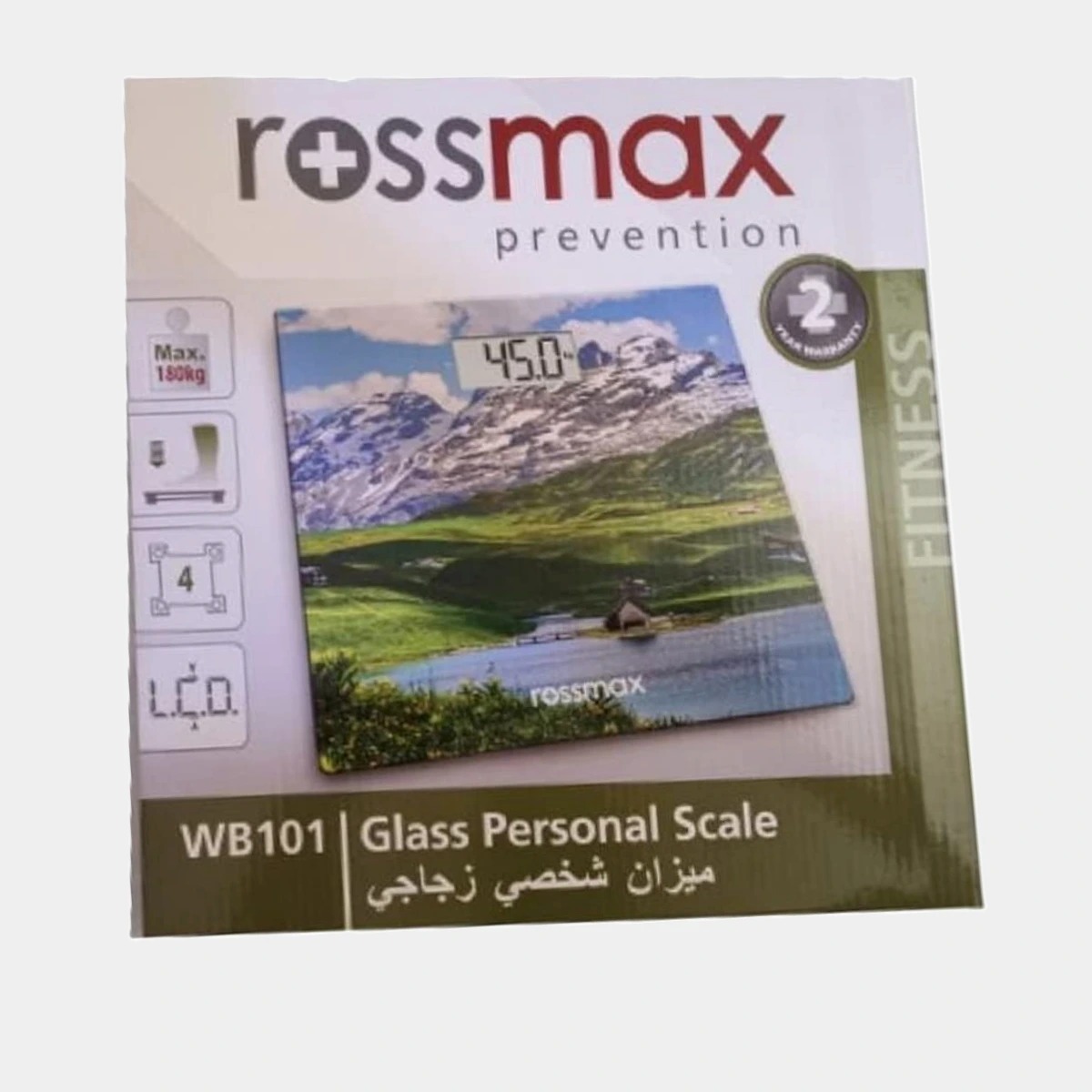 ميزان زجاجي Rossmax موديل WB101